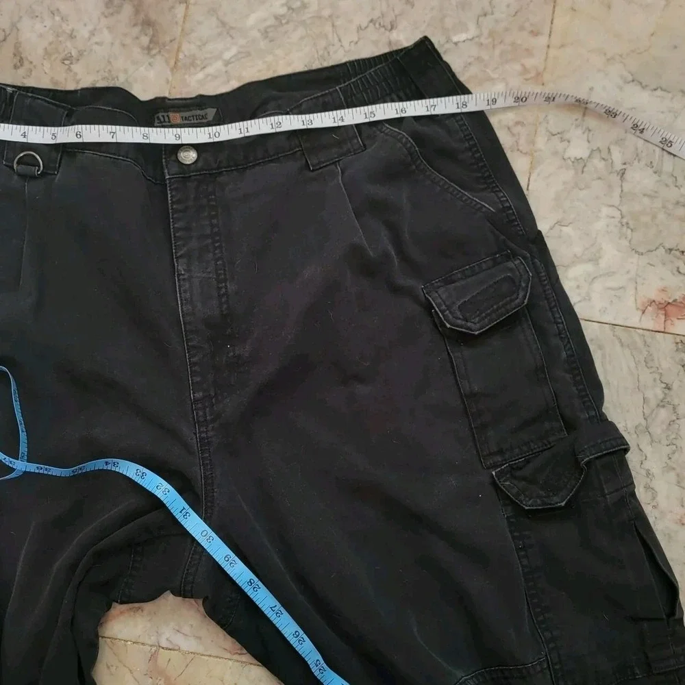 5.11‎ Tactical Cargo Pants Black Cotton Black Mens 38X30 511 Outdoor Hiking